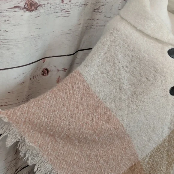 ❤️Mixit Toggle Poncho Cape Vintage Y2K Soft and Warm - Picture 4 of 4